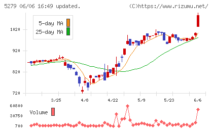 日本興業チャート