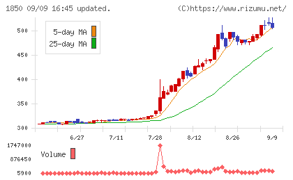 南海辰村建設チャート