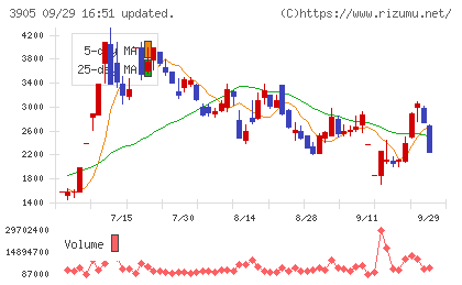 データセクションチャート