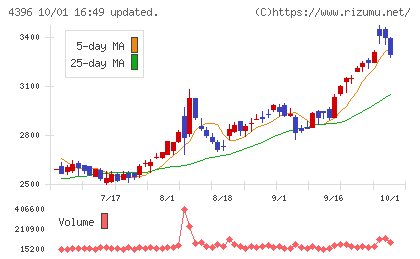 システムサポートホールディングスチャート
