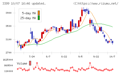 丸千代山岡家チャート