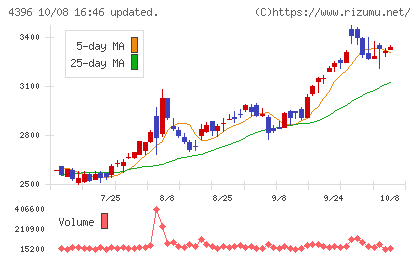 システムサポートホールディングスチャート
