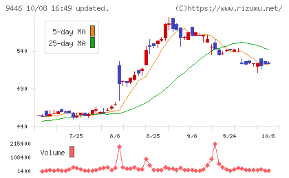 サカイホールディングスチャート
