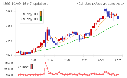 システムサポートホールディングスチャート