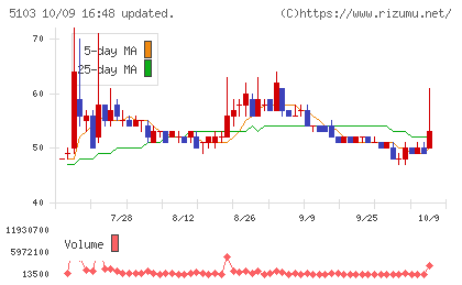 昭和ホールディングスチャート
