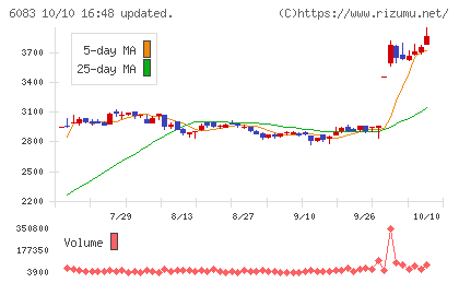 ERIホールディングスチャート