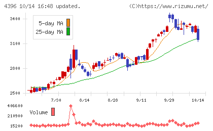 システムサポートホールディングスチャート
