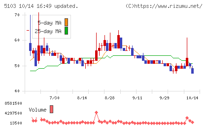 昭和ホールディングスチャート