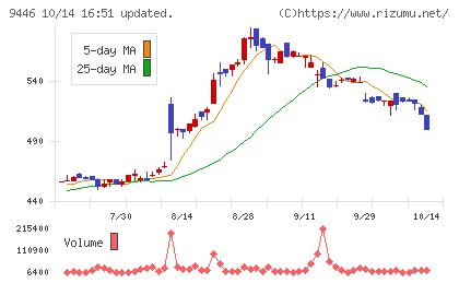 サカイホールディングスチャート