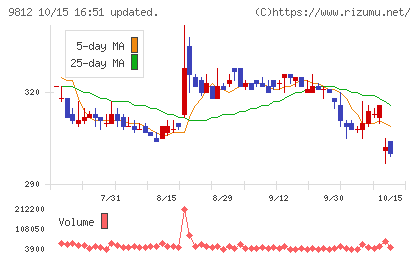 テーオーホールディングスチャート