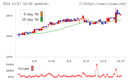 日東製網チャート
