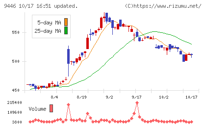 サカイホールディングスチャート