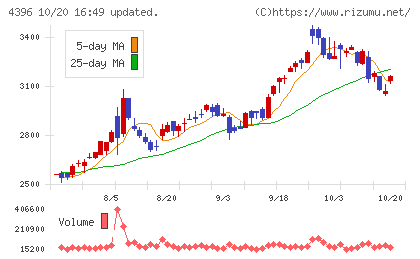 システムサポートホールディングスチャート