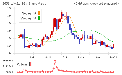 ベクターホールディングスチャート