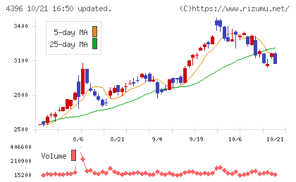 システムサポートホールディングスチャート