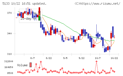 テリロジーホールディングスチャート