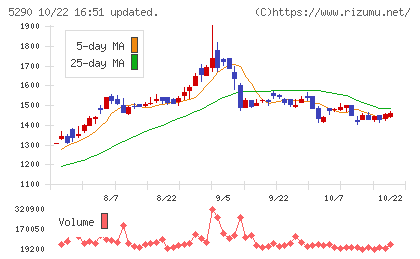 ベルテクスコーポレーションチャート