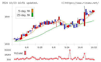 日東製網チャート