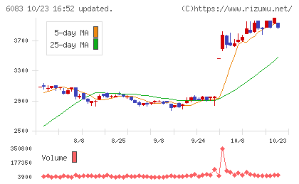 ERIホールディングスチャート