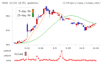 サカイホールディングスチャート