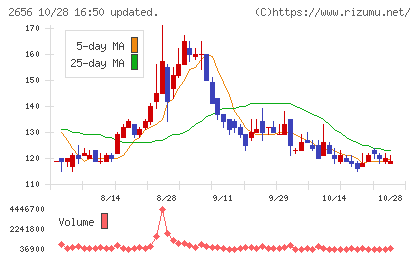 ベクターホールディングスチャート