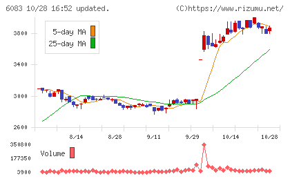 ERIホールディングスチャート
