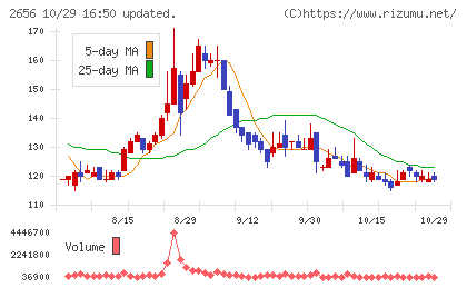 ベクターホールディングスチャート