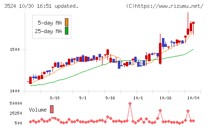 日東製網チャート