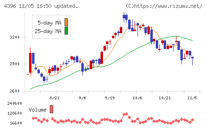 システムサポートホールディングスチャート