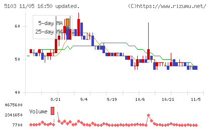昭和ホールディングスチャート