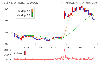 ＥＲＩホールディングスチャート