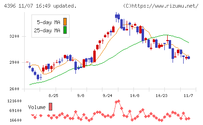 システムサポートホールディングスチャート
