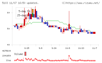 昭和ホールディングスチャート