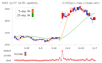 ＥＲＩホールディングスチャート