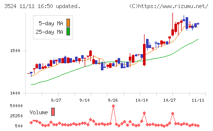 日東製網チャート