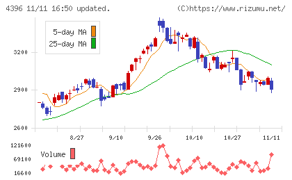 システムサポートホールディングスチャート