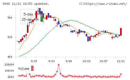 サカイホールディングスチャート
