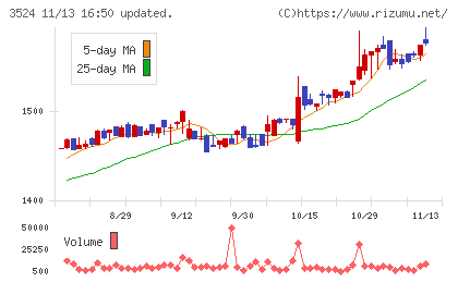 日東製網チャート
