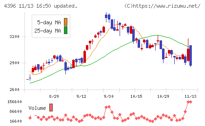 システムサポートホールディングスチャート