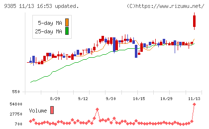 ショーエイコーポレーションチャート