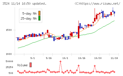 日東製網チャート