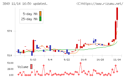 日本テクノ・ラボチャート