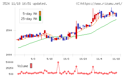 日東製網チャート