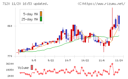 ＳＨＩＮＫＯチャート