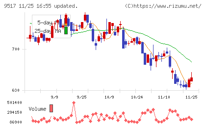 イーレックスチャート