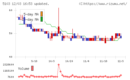 昭和ホールディングスチャート