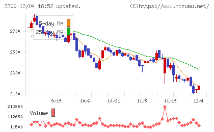 アンビション　ＤＸ　ホールディングスチャート