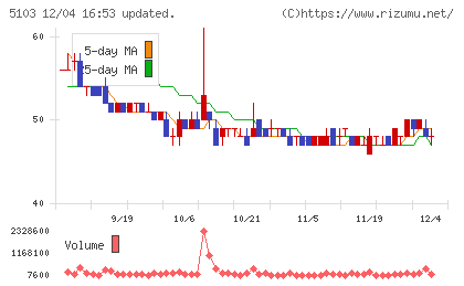 昭和ホールディングスチャート