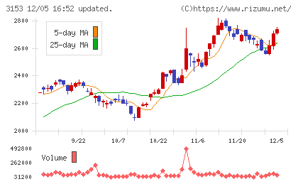 八洲電機チャート