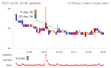 昭和ホールディングスチャート